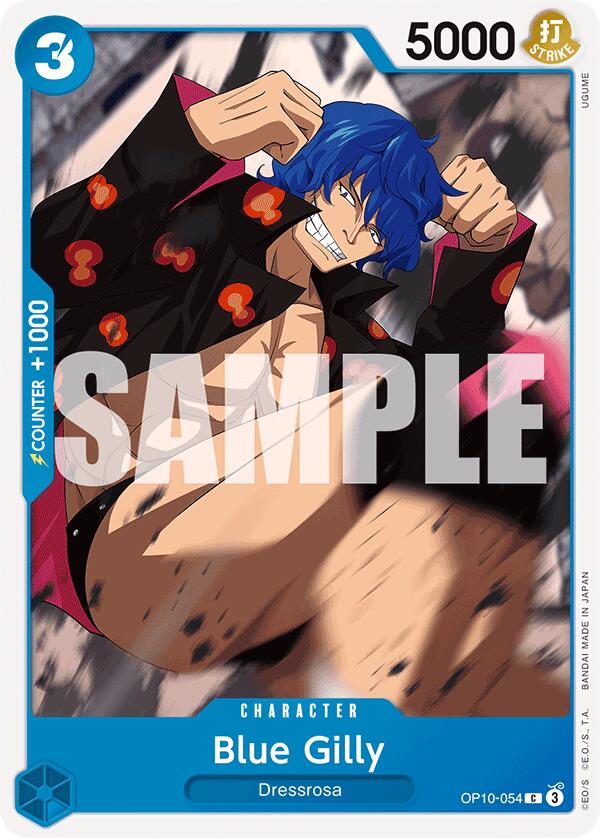 One Piece Card Game: Blue Gilly card image
