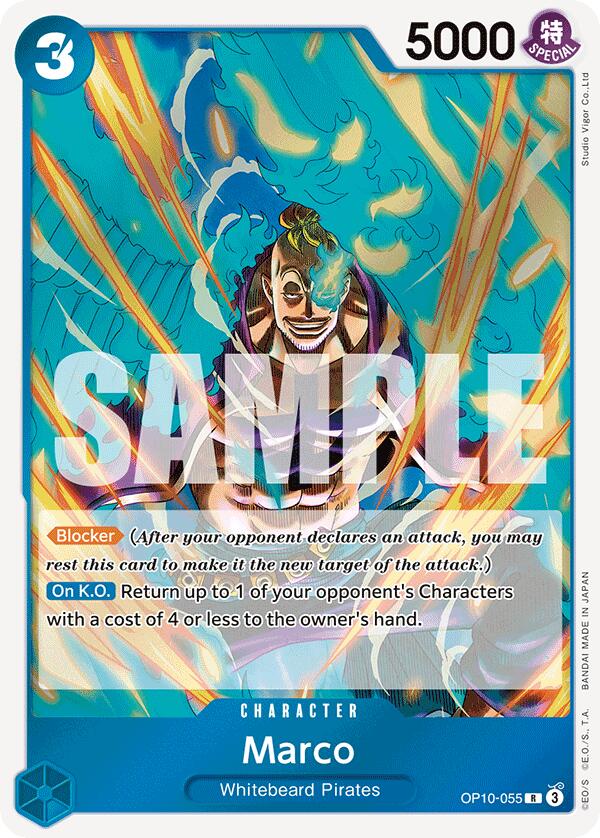 One Piece Card Game: Marco card image