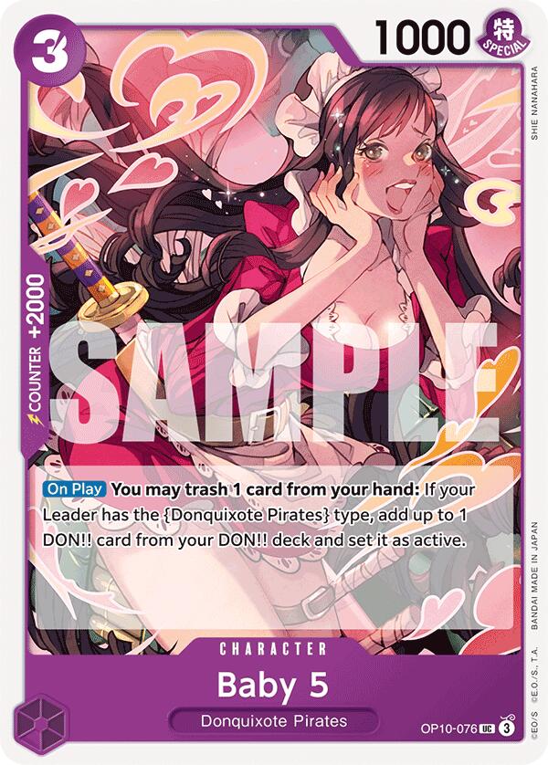 One Piece Card Game: Baby 5 card image