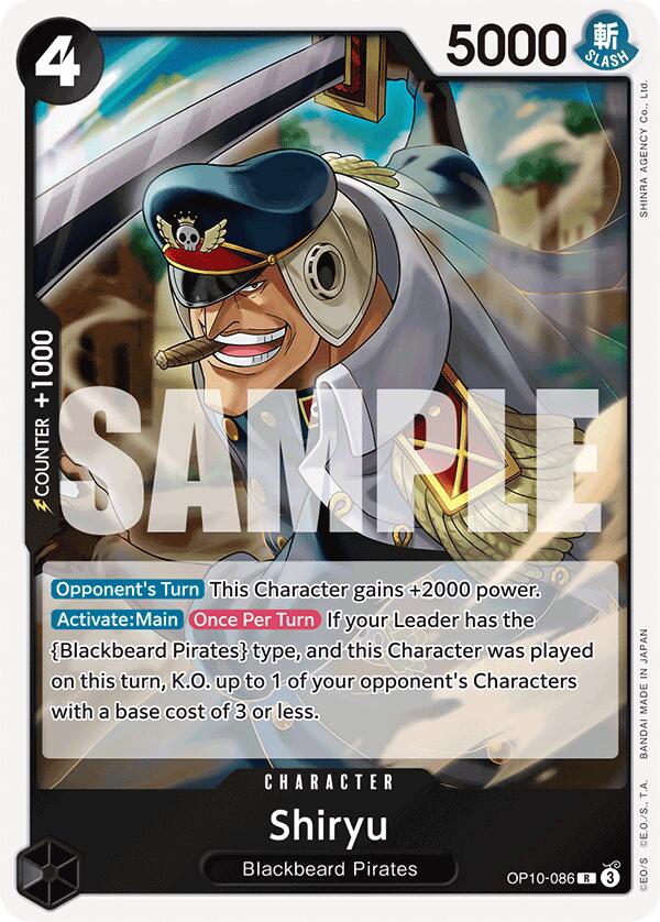 One Piece Card Game: Shiryu card image