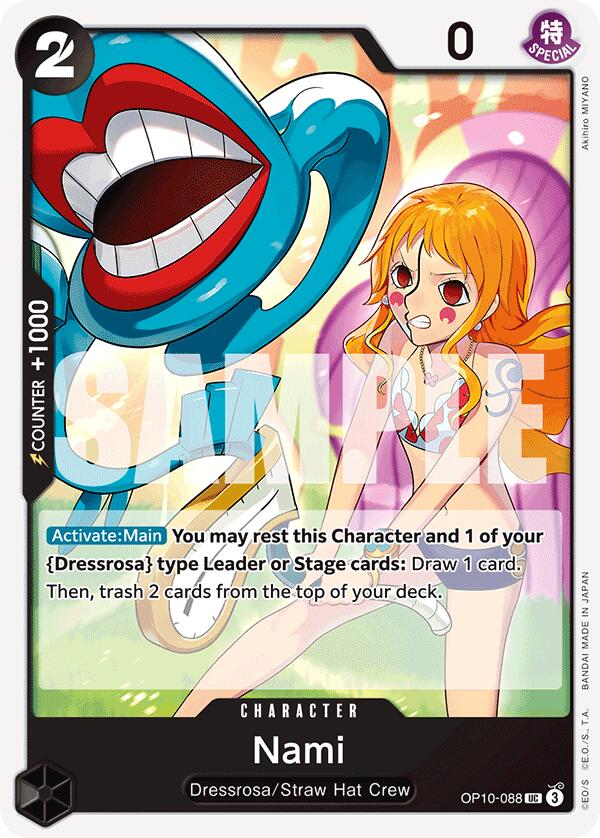 One Piece Card Game: Nami (088) card image