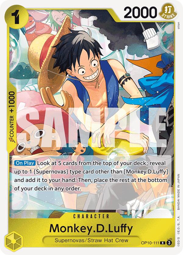 One Piece Card Game: Monkey.D.Luffy (111) card image