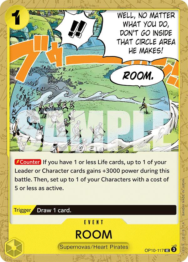 One Piece Card Game: ROOM card image