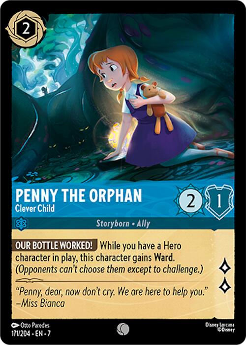 Disney Lorcana: Penny the Orphan - Clever Child card image
