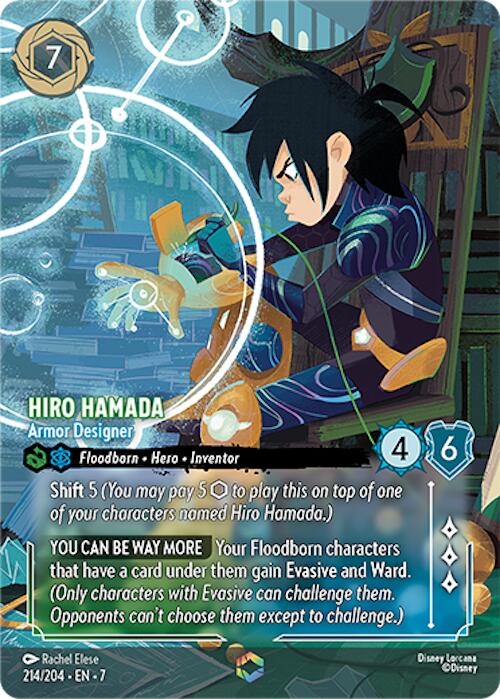 Disney Lorcana: Hiro Hamada - Armor Designer (Enchanted) card image