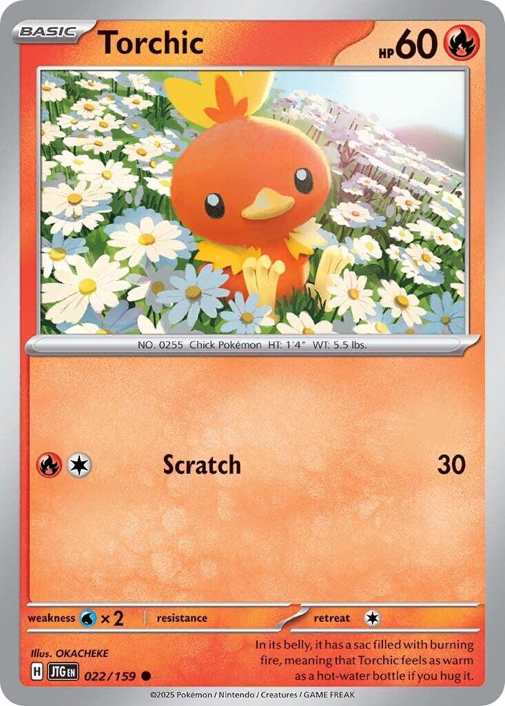 Pokemon: Torchic card image