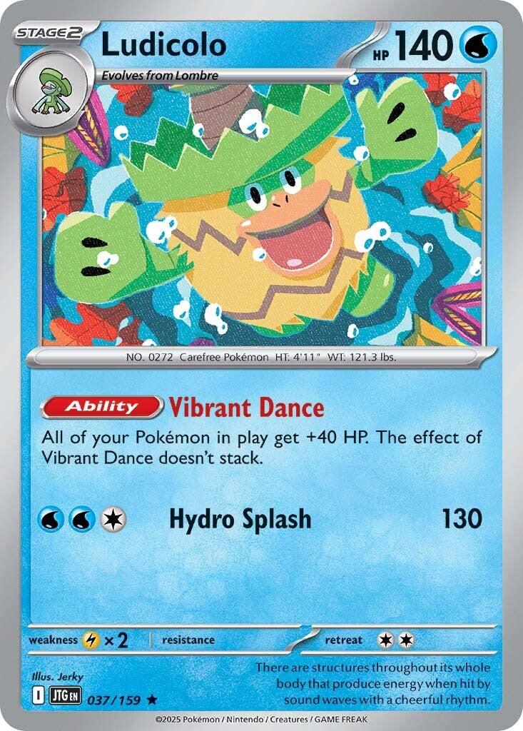 Pokemon: Ludicolo card image