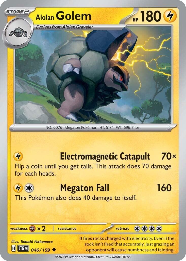 Pokemon: Alolan Golem card image
