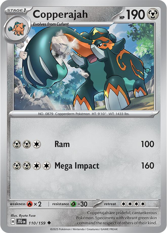 Pokemon: Copperajah card image