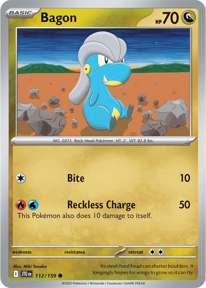 Pokemon: Bagon card image