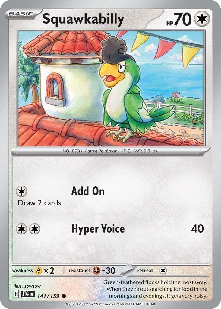 Pokemon: Squawkabilly card image