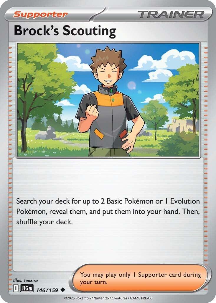 Pokemon: Brock's Scouting - 146/159 card image