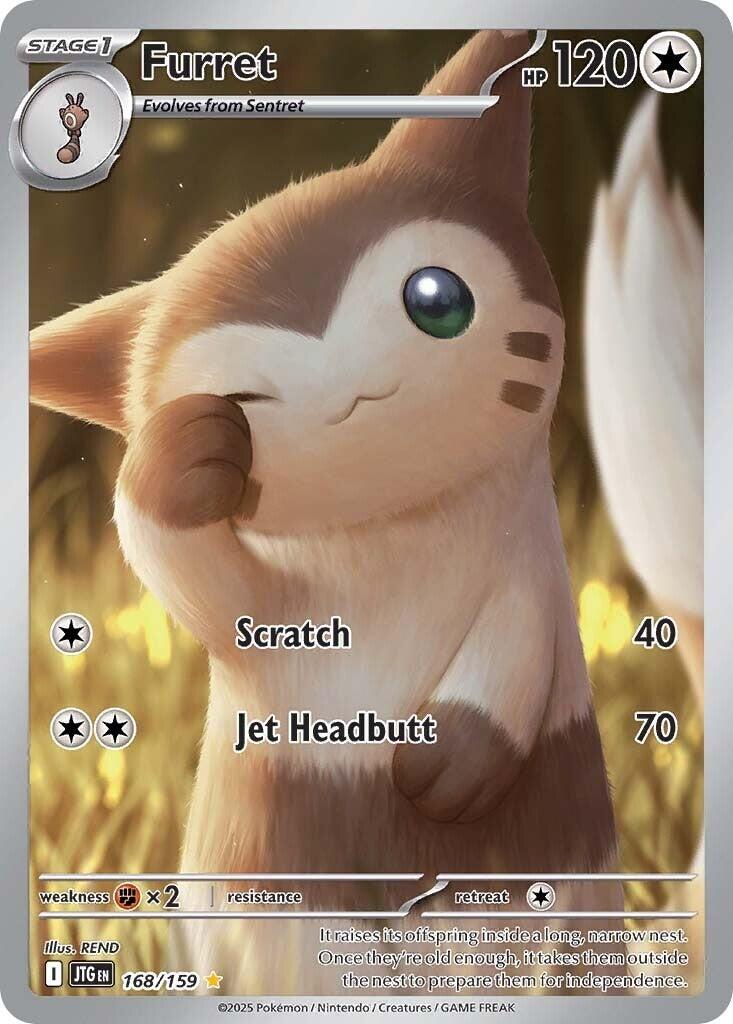 Pokemon: Furret - 168/159 card image
