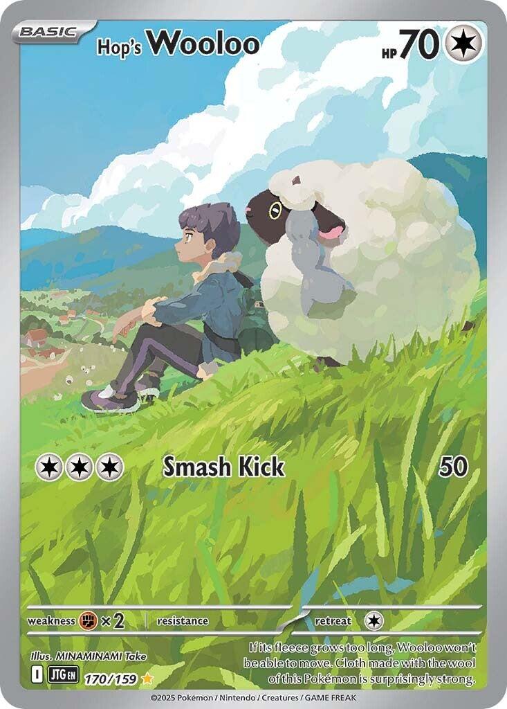 Pokemon: Hop's Wooloo - 170/159 card image