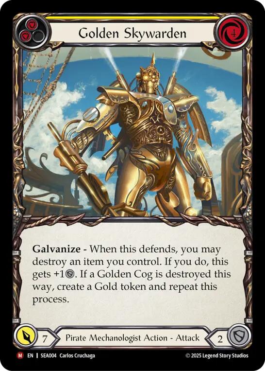 Flesh and Blood TCG: Golden Skywarden image