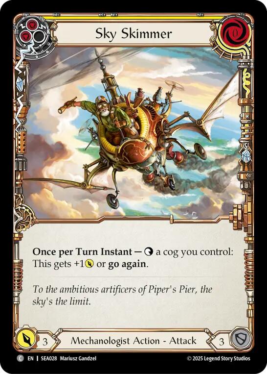 Flesh and Blood TCG: Sky Skimmer (Yellow) image