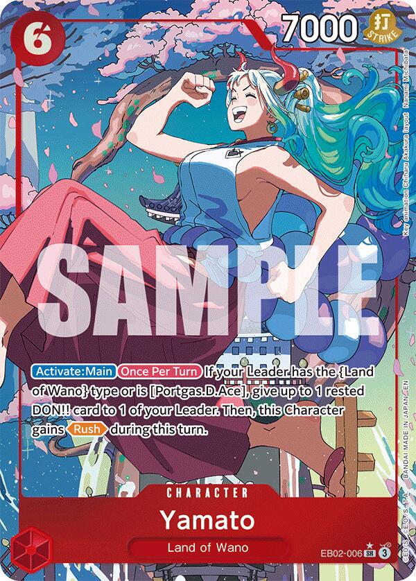 One Piece Card Game: Yamato (Alternate Art) card image