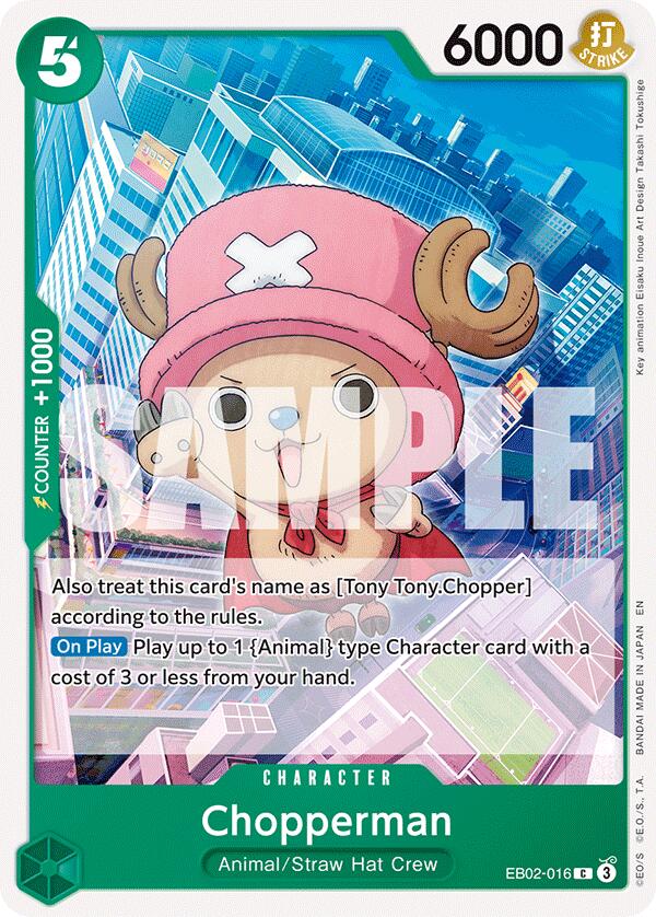 One Piece Card Game: Chopperman card image
