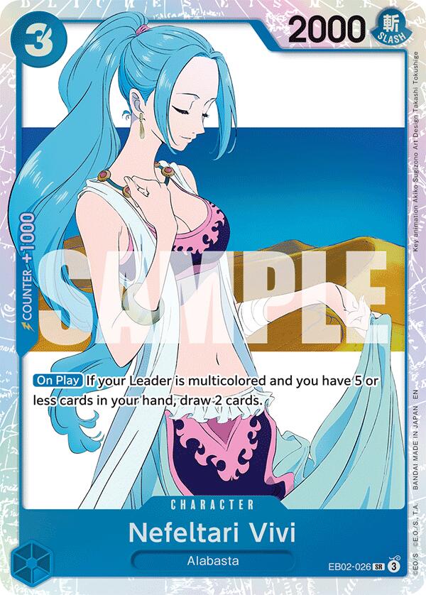 One Piece Card Game: Nefeltari Vivi card image