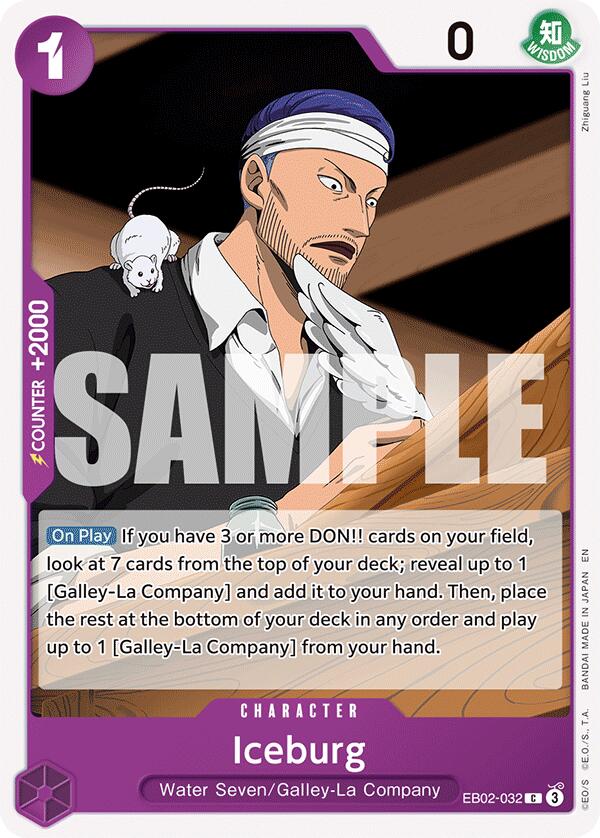 One Piece Card Game: Iceburg card image