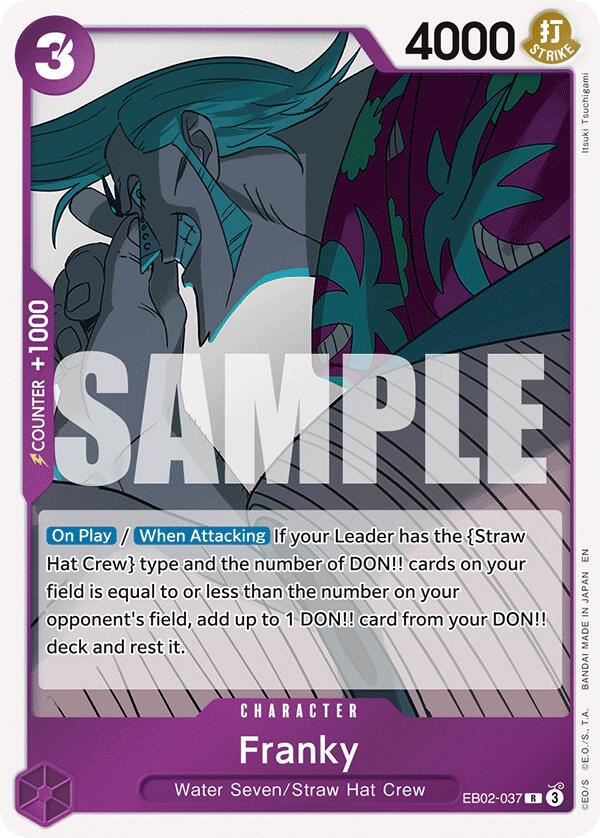 One Piece Card Game: Franky card image