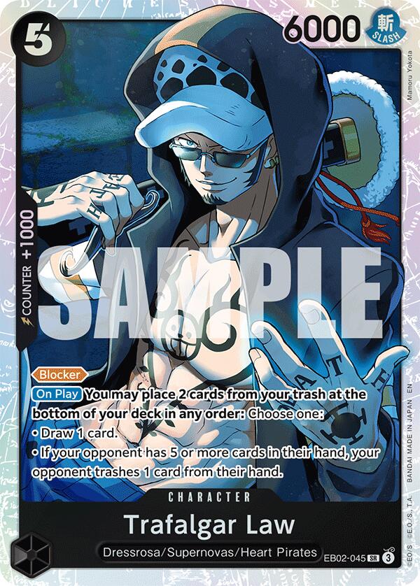 One Piece Card Game: Trafalgar Law card image