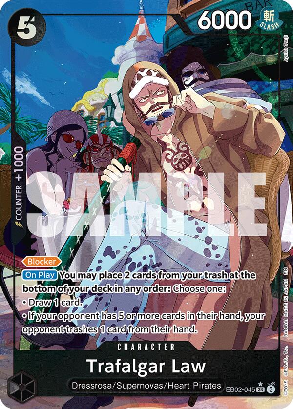 One Piece Card Game: Trafalgar Law (Alternate Art) card image
