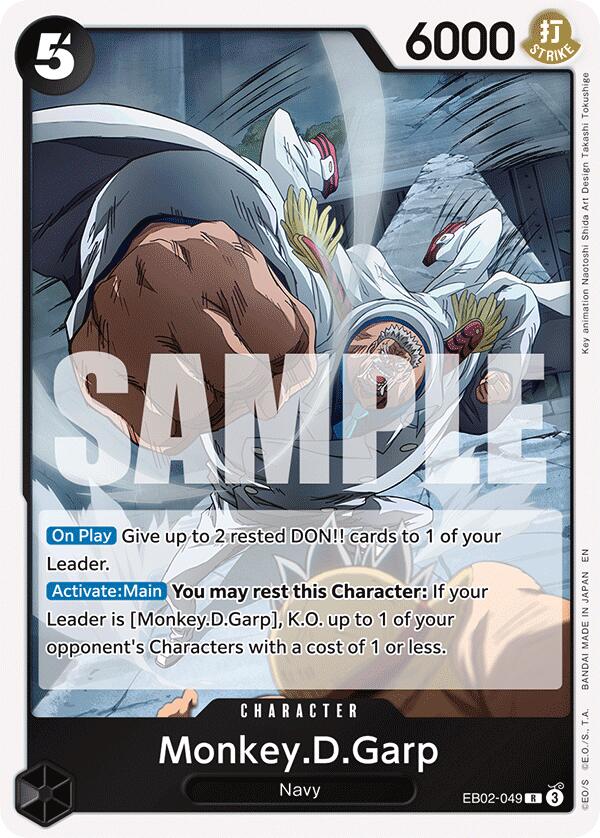 One Piece Card Game: Monkey.D.Garp card image