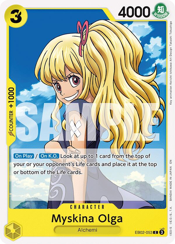One Piece Card Game: Myskina Olga card image