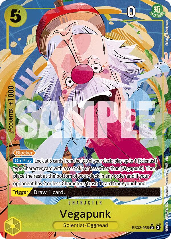 One Piece Card Game: Vegapunk (Alternate Art) card image