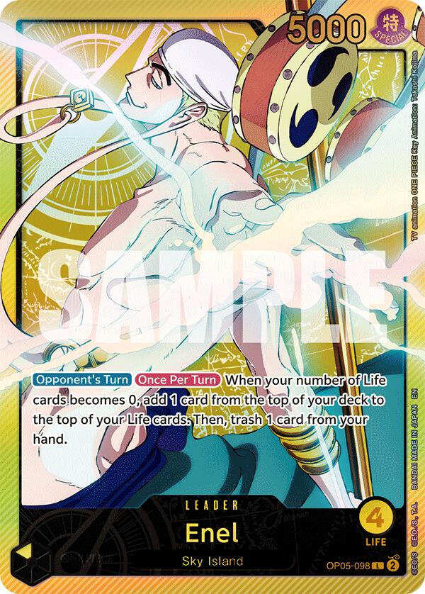 One Piece Card Game: Enel (SPR) card image