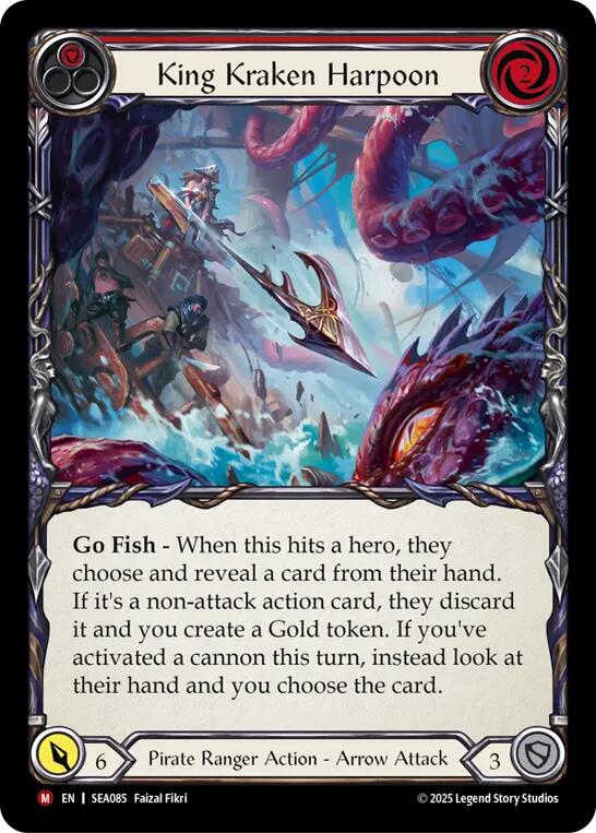 Flesh and Blood TCG: King Kraken Harpoon image