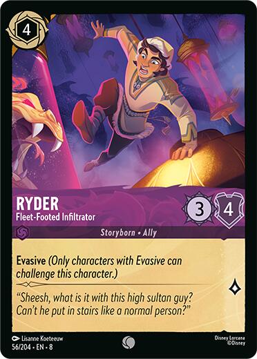 Disney Lorcana: Ryder - Fleet-Footed Infiltrator card image