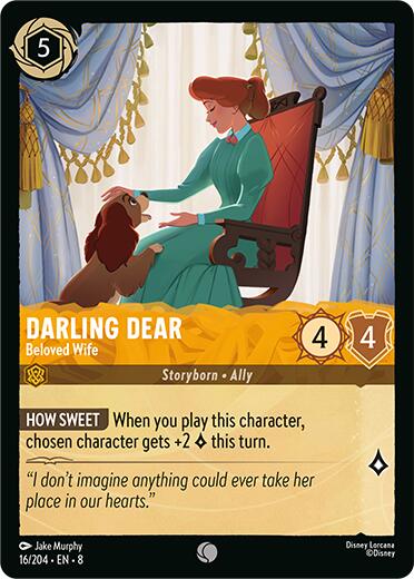 Disney Lorcana: Darling Dear - Beloved Wife card image