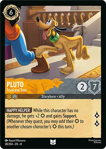 Disney Lorcana: Pluto - Tried and True card image