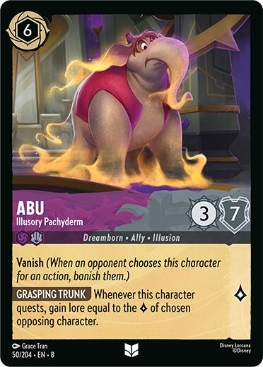 Disney Lorcana: Abu - Illusory Pachyderm card image