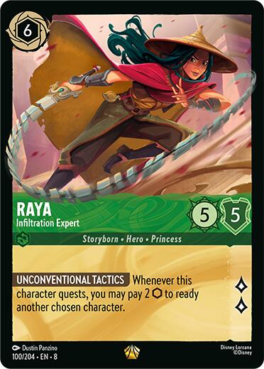 Disney Lorcana: Raya - Infiltration Expert card image