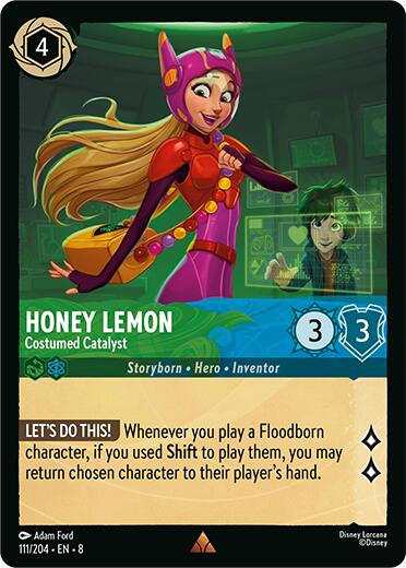 Disney Lorcana: Honey Lemon - Costumed Catalyst card image