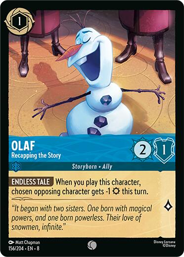 Disney Lorcana: Olaf - Recapping the Story card image