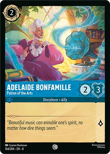 Disney Lorcana: Adelaide Bonfamille - Patron of the Arts card image