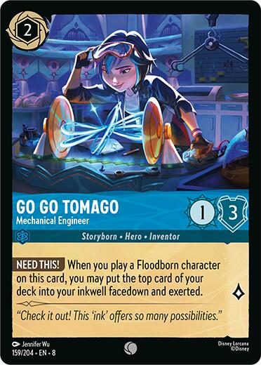 Disney Lorcana: Go Go Tomago - Mechanical Engineer card image