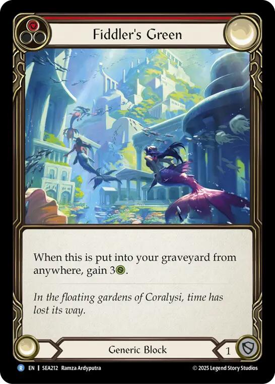 Flesh and Blood TCG: Fiddler's Green (Red) image