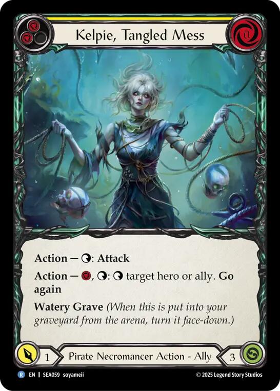 Flesh and Blood TCG: Kelpie, Tangled Mess image