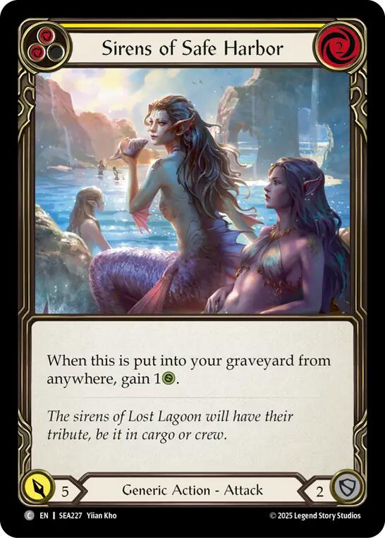 Flesh and Blood TCG: Sirens of Safe Harbor (Yellow) image