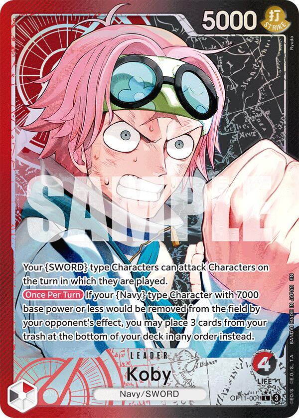 One Piece Card Game: Koby (001) (Alternate Art) card image