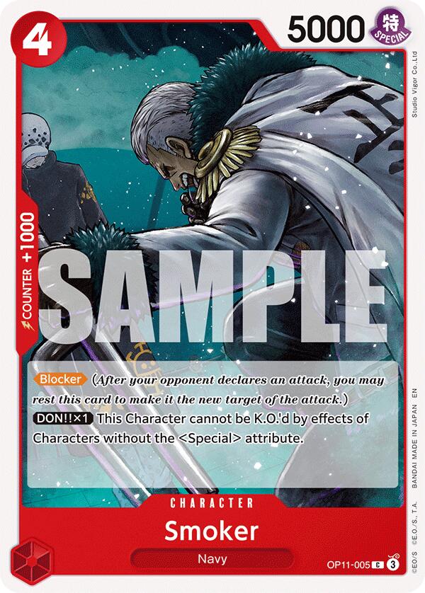 One Piece Card Game: Smoker card image