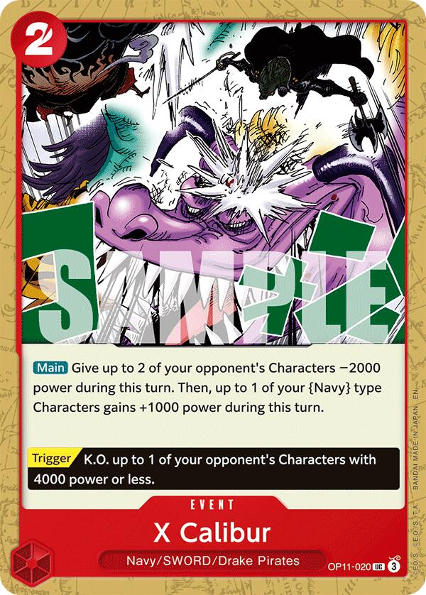 One Piece Card Game: X Calibur card image