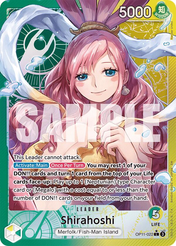 One Piece Card Game: Shirahoshi (022) (Alternate Art) card image