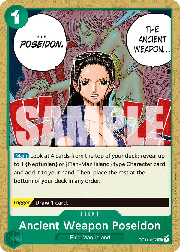 One Piece Card Game: Ancient Weapon Poseidon card image