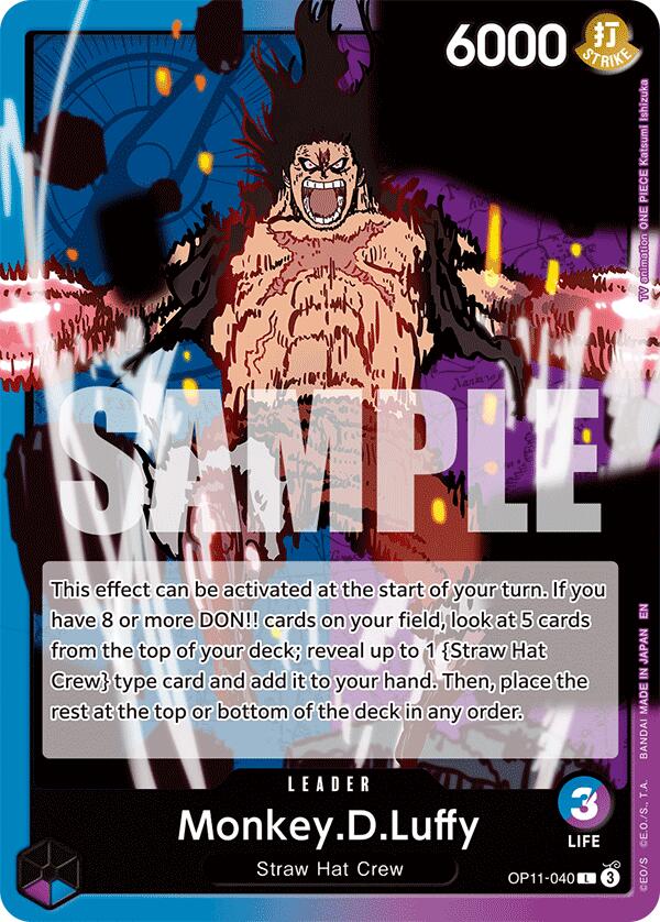 One Piece Card Game - Monkey.D.Luffy (040)